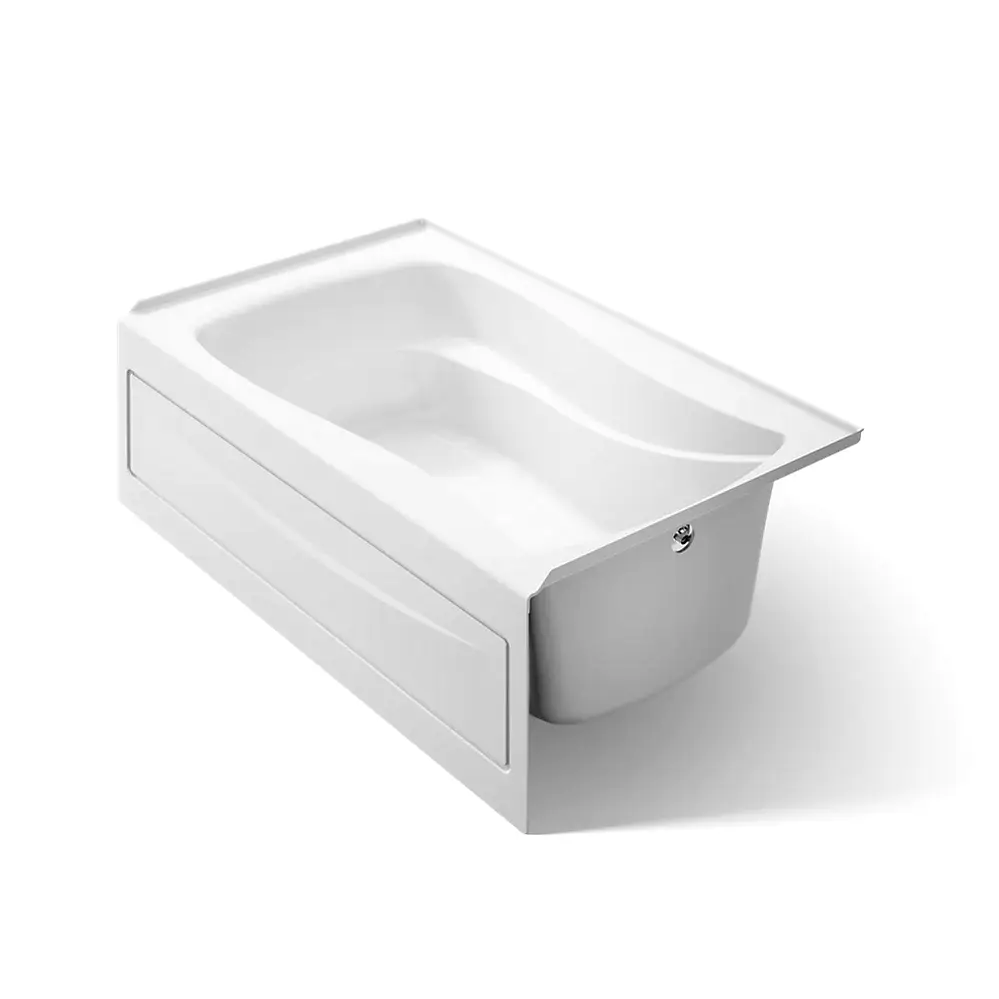 Kohler 1242-RA-0 Mariposa 60" x 36" Alcove Bath Right Drain White