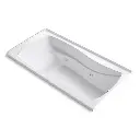 Kohler 1257-R-0 Mariposa 72" x 36" Alcove Whirlpool Bath Right Drain White