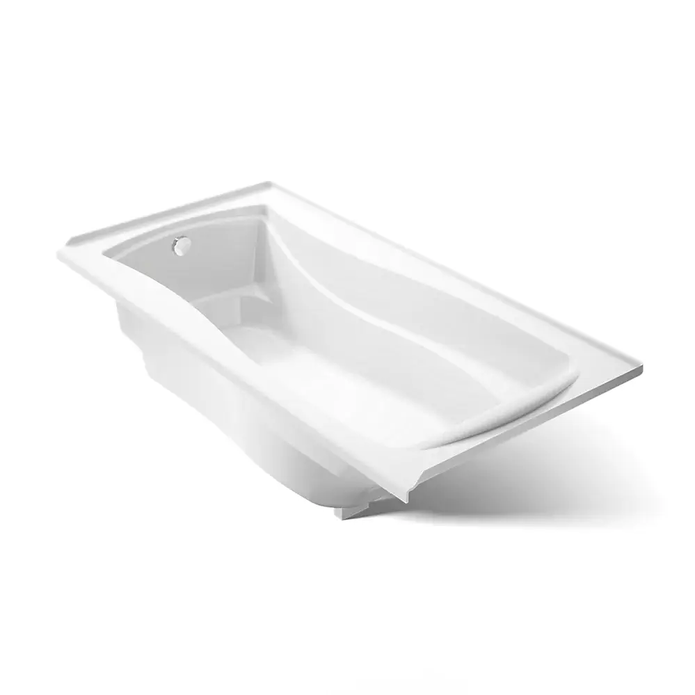 Kohler 1259-L-0 Mariposa 72" x 36" Alcove Bath Left Drain White