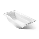 Kohler 1259-L-0 Mariposa 72" x 36" Alcove Bath Left Drain White