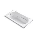 Kohler 1357-H-0 Devonshire 60" x 32" Drop-in Whirlpool Bath Heater White