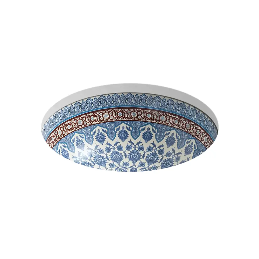 Kohler 14046-BU-96 Marrakesh 16-1/4" Round Undermount Bathroom Sink No Overflow Marrakesh