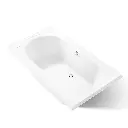 Kohler 1417-0 Memoirs 72" x 42" Drop-in Bath White