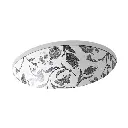 Kohler 14218-BT-0 Botanical 19-1/4" Oval Undermount Bathroom Sink Botanical Study