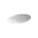 Kohler 14273-SMC-0 Empress Bouquet 24" Oval Undermount Bathroom Sink Empress Bouquet