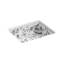 Kohler 14275-BT-0 Botanical Study Kathryn 19-3/4" Rectangular Undermount Bathroom Sink Botanical Study