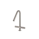 Treemme 6031 Single Stream Kitchen And Bar Faucet Two Handles Stainless