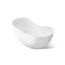Kohler 1800-0 Abrazo 66" x 31-1/2" Freestanding Bath White