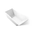 Kohler 1821-0 Underscore Contemporary 66" x 32" Drop-in Bath White