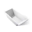 Kohler 1821-95 Underscore Contemporary 66" x 32" Drop-in Bath Ice Grey