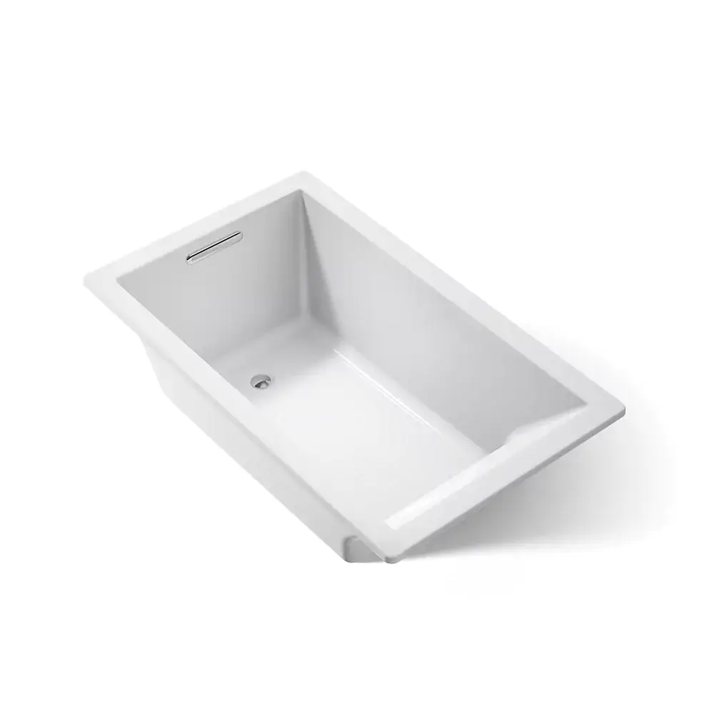 Kohler 1848-95 Underscore 60" x 36" Drop-in Bath Ice Grey