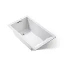 Kohler 1848-95 Underscore 60" x 36" Drop-in Bath Ice Grey