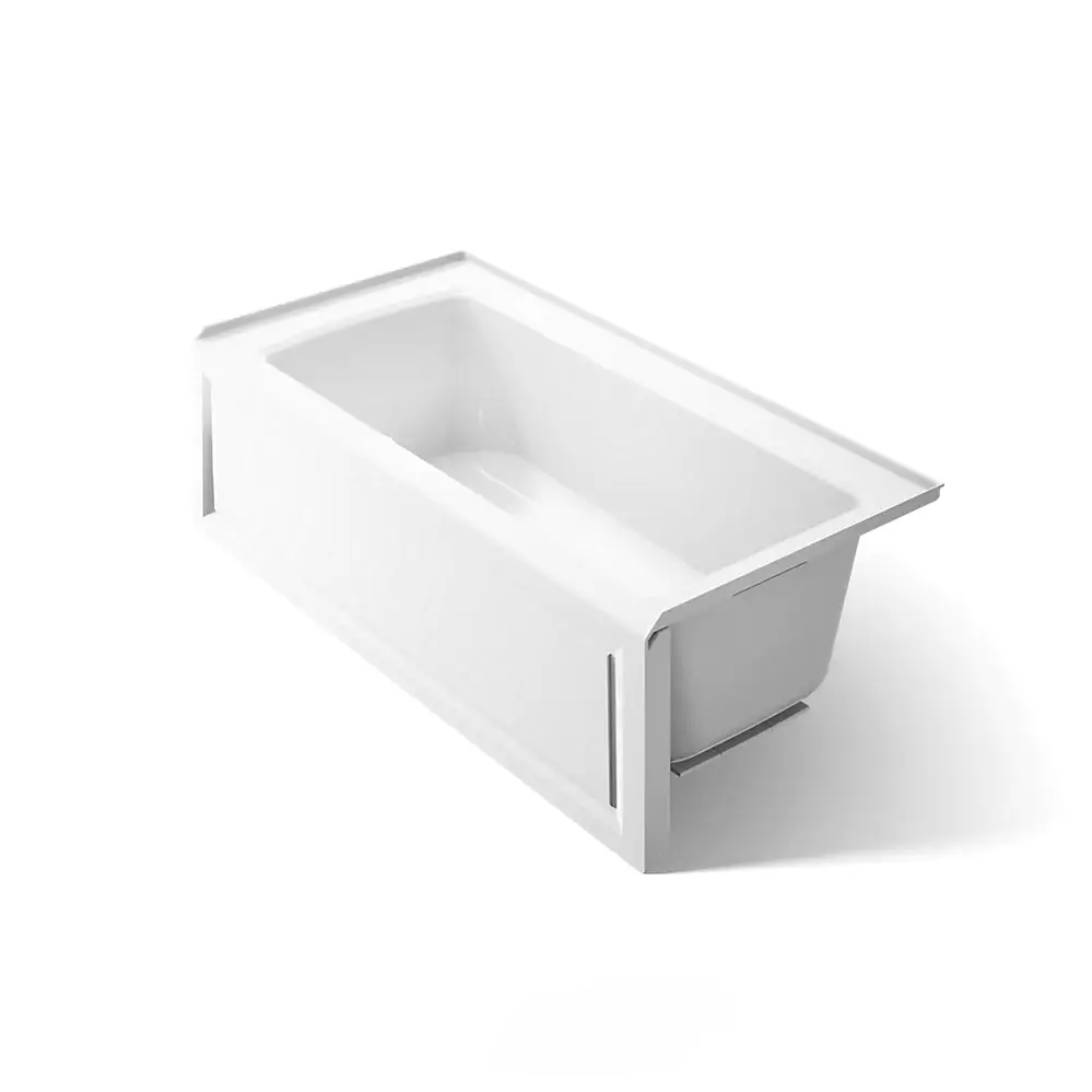 Kohler 1946-RAW-0 Archer 60" x 30" Alcove Bath Heated Surface Right Drain White