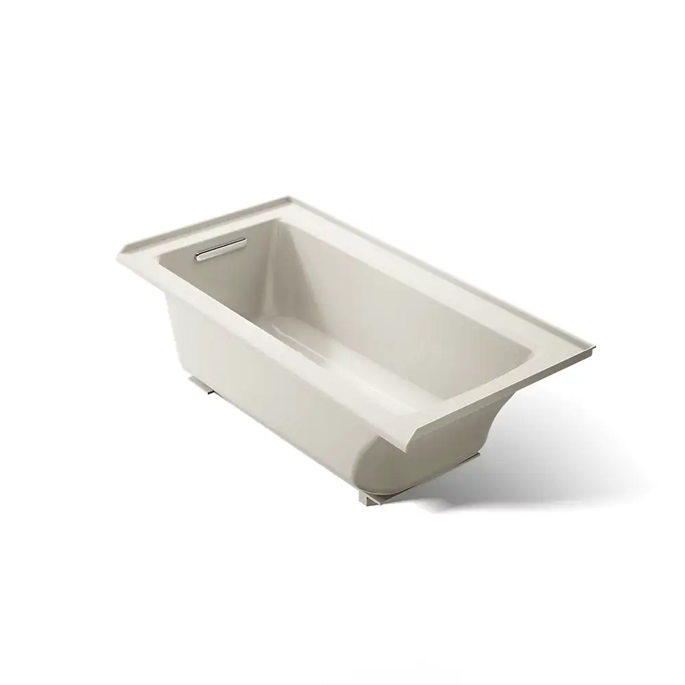Kohler 1946-RW-96 Archer 60" x 30" Alcove Bath Heated Surface Right Drain Biscuit