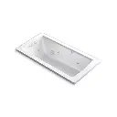 Kohler 1947-0 Archer 60" x 30" Drop-in Whirlpool Bath White