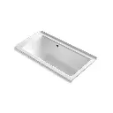 Kohler 1947-GHRW-0 Archer 60" x 30" Alcove Heated Bubble Massage Air Bath Right Drain White