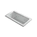 Kohler 1947-XHGH-95 Archer 60" x 30" Drop-in Heated Bubble Massage Air Bath Whirlpool Ice Grey
