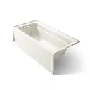 Kohler 1948-LA-96 Archer 66" x 32" Alcove Bath Left Drain Biscuit