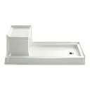 Kohler 1976-NY Tresham 60" x 32" Alcove Shower Base Right Dune