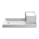 Kohler 1977-0 Tresham 60 X 32 Receptor With Integral Seat And Left-Hand Drain
