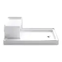 Kohler 1978-0 Tresham 60 X 36 Receptor With Integral Seat And Right-Hand Drain