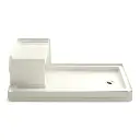 Kohler 1978-96 Tresham 60" x 36" Alcove Shower Base Right Drain Biscuit