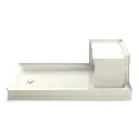 Kohler 1979-96 Tresham 60" x 36" Alcove Shower Base Left Drain Biscuit