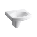Kohler 2035-1-0 Pinoir Wall Mount Lavatory With Single-Hole Faucet Drilling