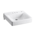 Kohler 2054-NR-0 Soho 20X18 Lav 4Cc No Overflow/Rh Soap