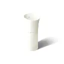 Kohler 20701-96 Veil 16" Round Pedestal Bathroom Sink Biscuit