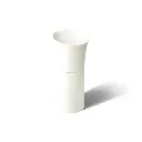 Kohler 20701-N-96 Veil 16" Pedestal Bathroom Sink No Overflow Biscuit