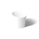 Kohler 20703-N-0 Veil 16" Round Vessel Bathroom Sink White
