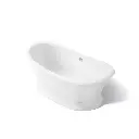 Kohler 21000-W-0 Artifacts 66-1/4" x 32-1/2" Freestanding Bath White