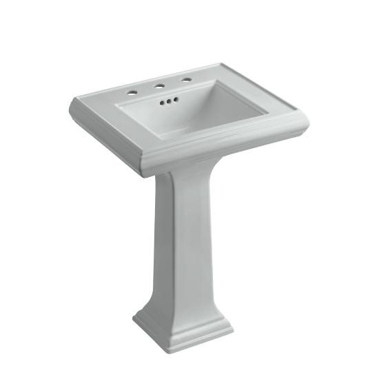 Kohler 2238-8-95 Memoirs Pedestal Lavatory With 8 Centers And Classic Design