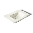 Kohler 2269-1-96 Memoirs 30" Pedestal Console Table Bathroom Sink Biscuit