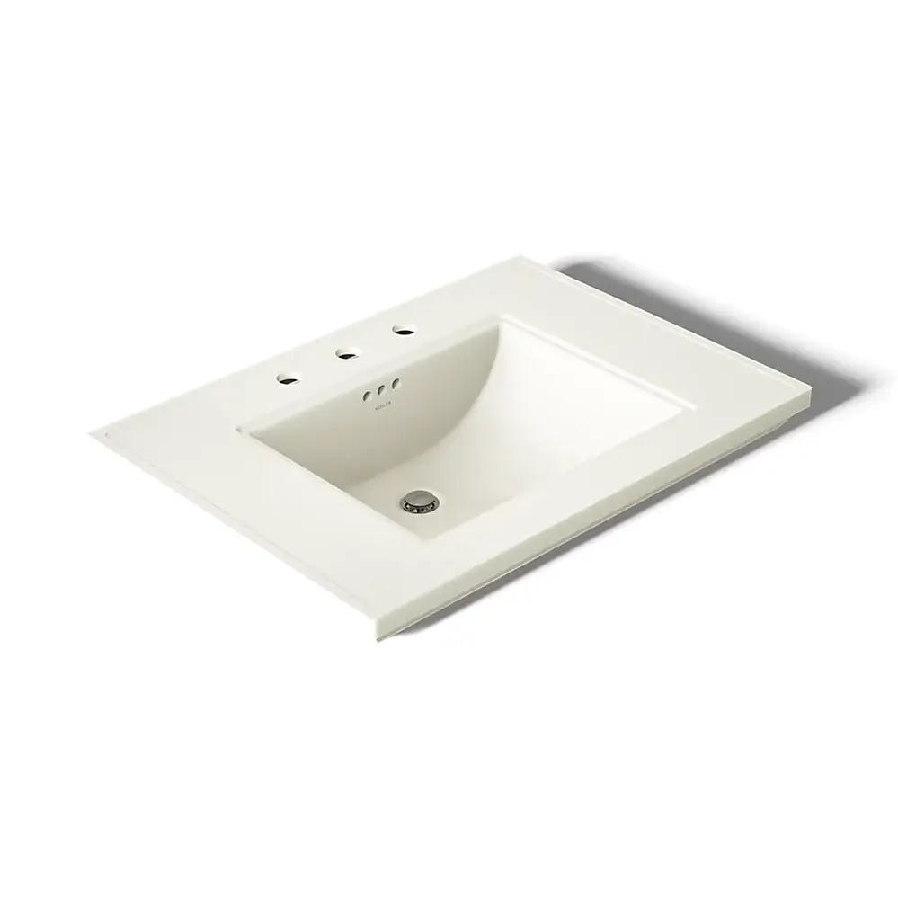 Kohler 2269-8-96 Memoirs 30" Pedestal Console Table Bathroom Sink Biscuit