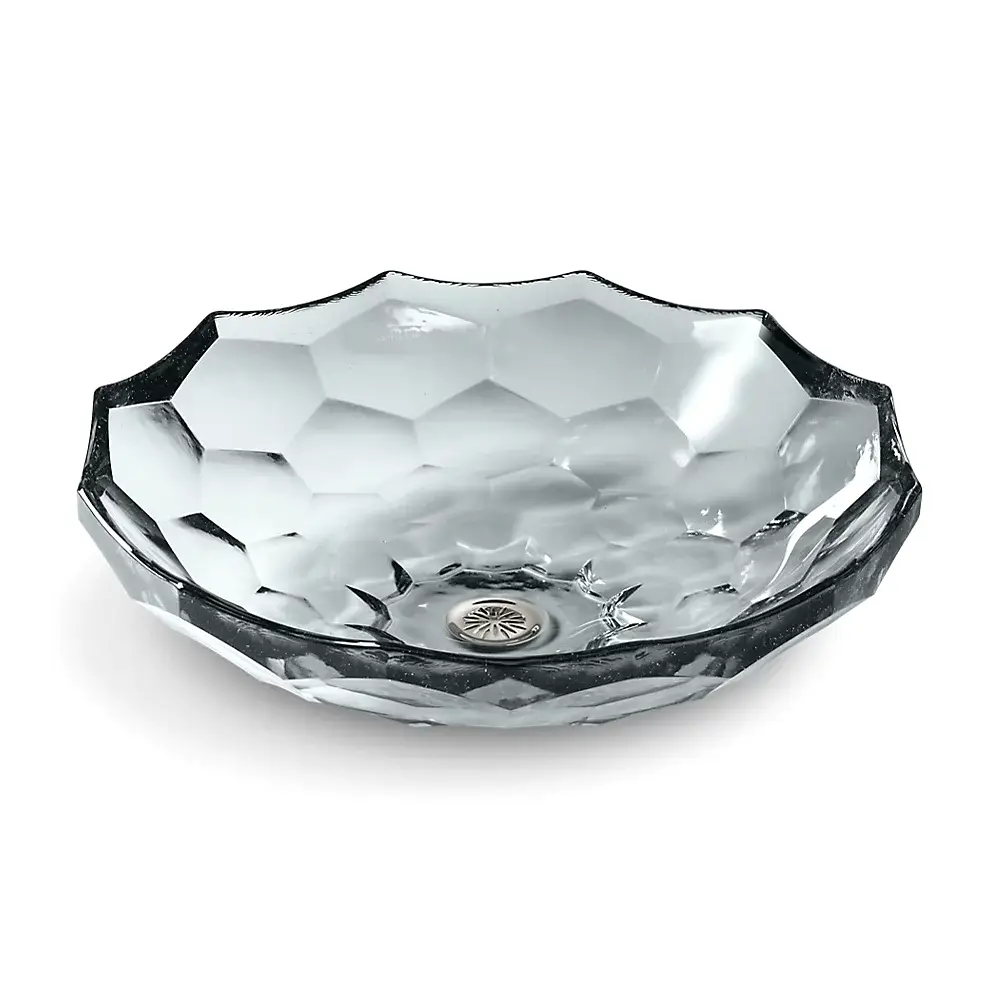 Kohler 2373-B11 Briolette 17-1/2" Round Vessel Bathroom Sink No Overflow