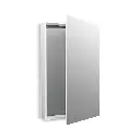Kohler 2943-PG-SAA Catalan 24-1/8" W x 36-1/8" H Aluminum Medicine Cabinet Satin Anodized Aluminum