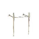 Kohler 30010-BV Memoirs Console Legs for K-2259 Memoirs Sink Vibrant Brushed Bronze