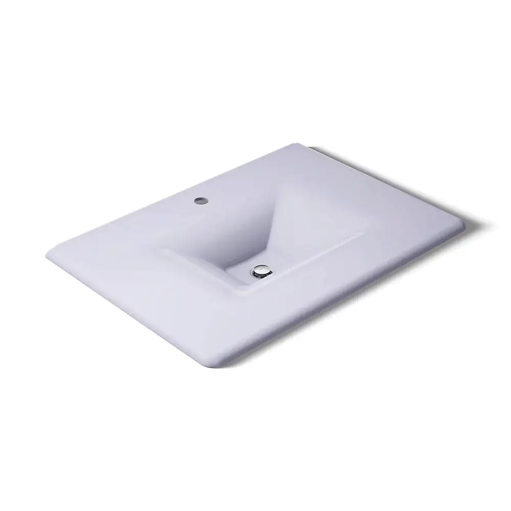 Kohler 3049-1-GRL Iron Impressions 31" Enameled Cast Iron Vanity Top Lavender Grey