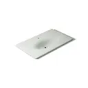 Kohler 3051-1-FF Iron Impressions 37" Enameled Cast Iron Vanity Top Sea Salt