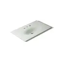 Kohler 3051-8-FF Iron Impressions 37" Enameled Cast Iron Vanity Top Sea Salt