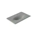 Kohler 3051-8-FT Iron Impressions 37" Enameled Cast Iron Vanity Top Basalt