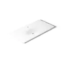 Kohler 3052-1-0 Iron Impressions 43" Enameled Cast Iron Vanity Top White
