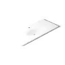 Kohler 3053-1-0 Iron Impressions 49" Enameled Cast Iron Vanity Top White