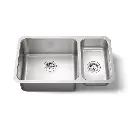 Kohler 3174-NA Undertone 31-1/2" Undermount Double Bowl Kitchen Sink Stainless Steel