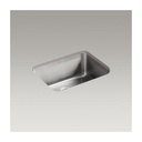 Kohler K3325 Undertone 23 x 17 Medium Squared Undermount Single Kitchen Sink