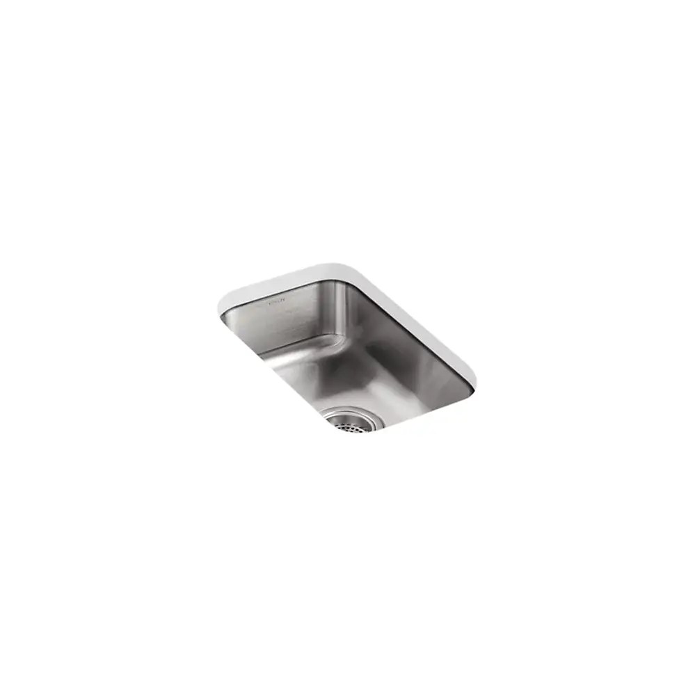 Kohler K3333 Undertone 10 x 17 Small Undermount Single Bowl Kitchen Sink
