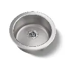 Kohler K3341 Undertone Lyric 18 Diameter Single Circular Bowl Kitchen Sink