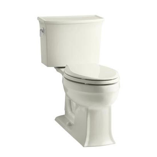 Kohler 3551-96 Archer Comfort Height Two-Piece Elongated 1.28 GPF Toilet With Aquapiston Flush Technology